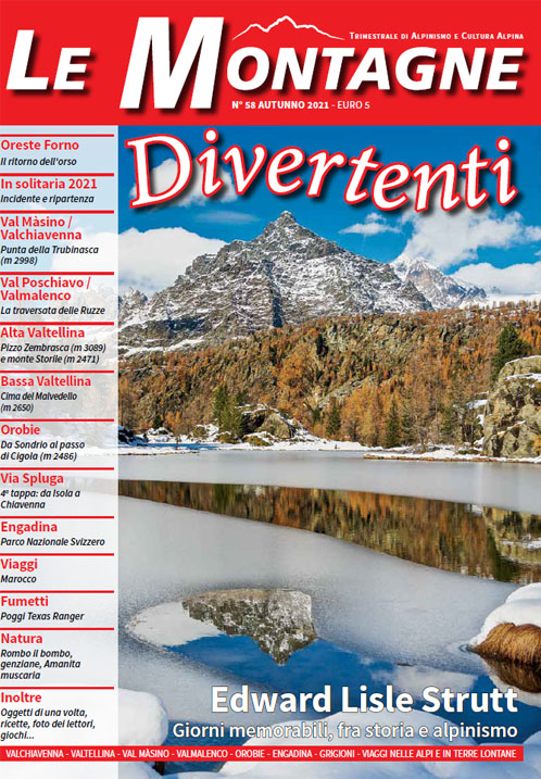 Clikka x vedere sommario ed editoriale di n.58 - Autunno 2021